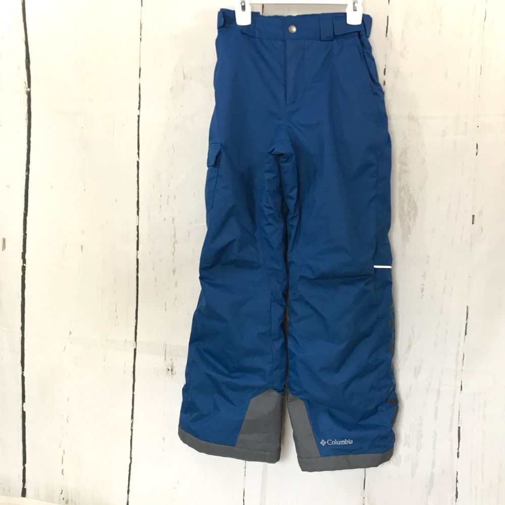 Columbia boys’ blue & black snow pants worn just handful of times. Like new.